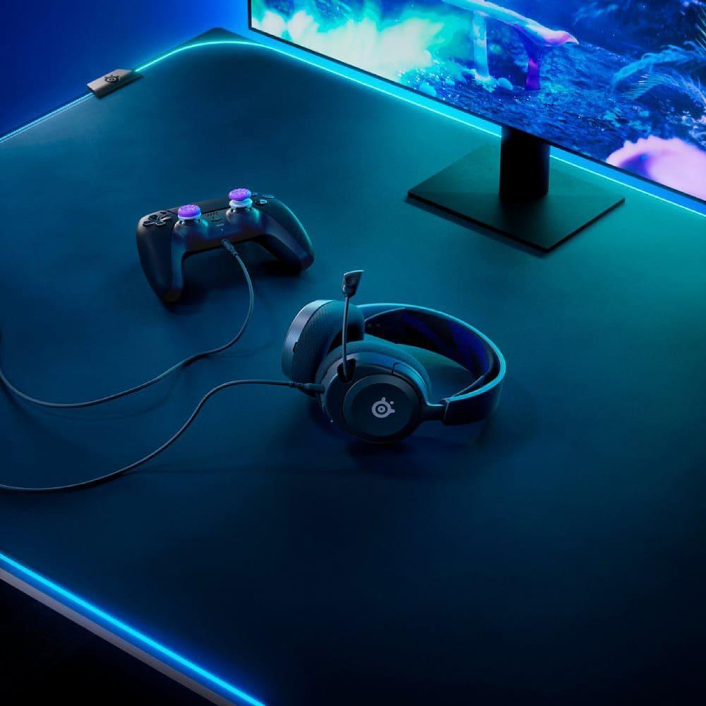 Игровая гарнитура SteelSeries Arctis Nova 1P Black (61611)
