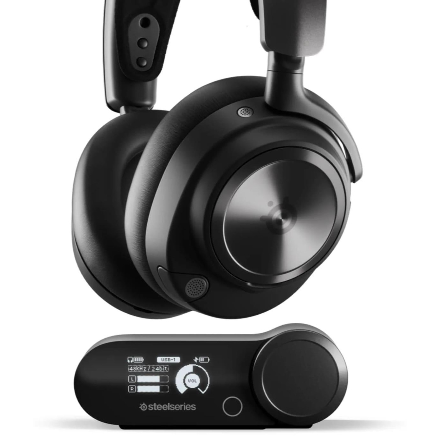 Ігрова гарнітура SteelSeries Arctis Nova Pro Wireless Black (SS61520) (SS61520-OLD)