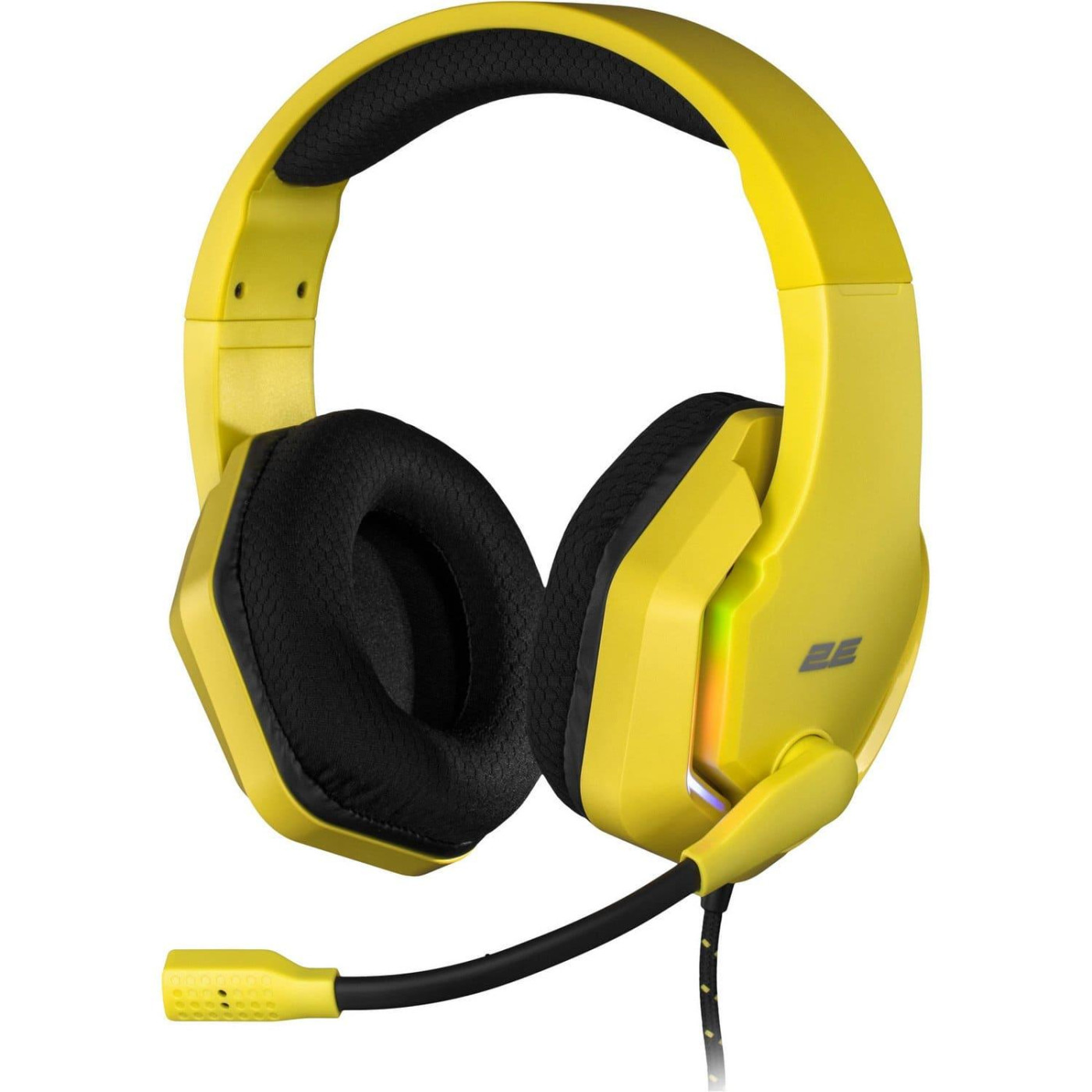 Игровая гарнитура 2E Gaming HG315 RGB USB 7.1 Yellow (2E-HG315YW-7.1)