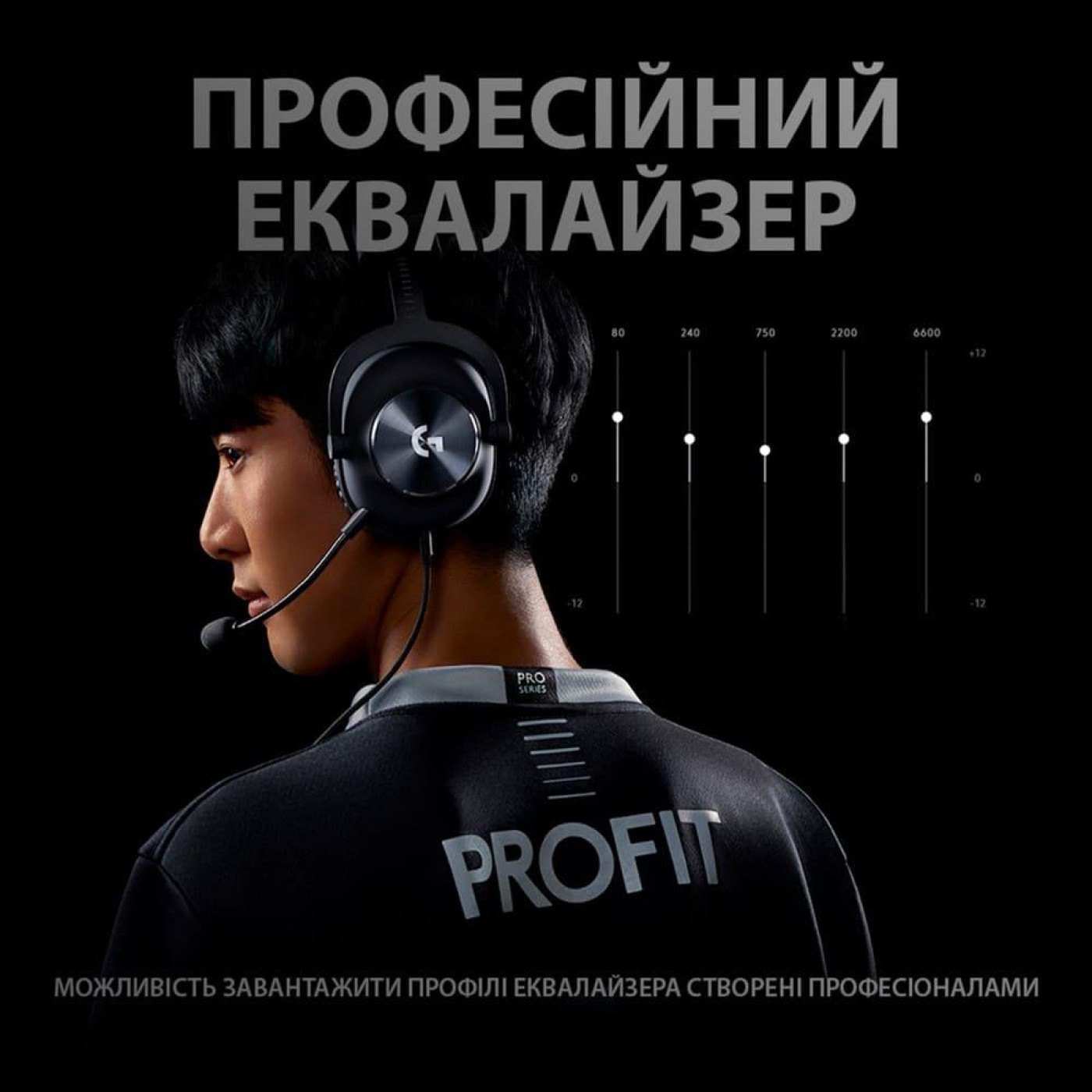 Игровая гарнитура Logitech G PRO X Gaming Headset + Stand Black (991-000358)