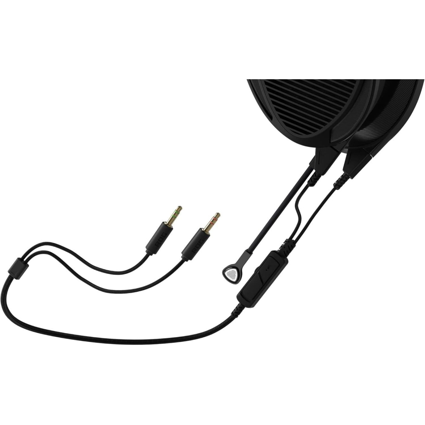 Игровая гарнитура ASUS ROG Kithara 3.5мм/4.4мм./6.3мм Black (90YH0470-BHUA00)