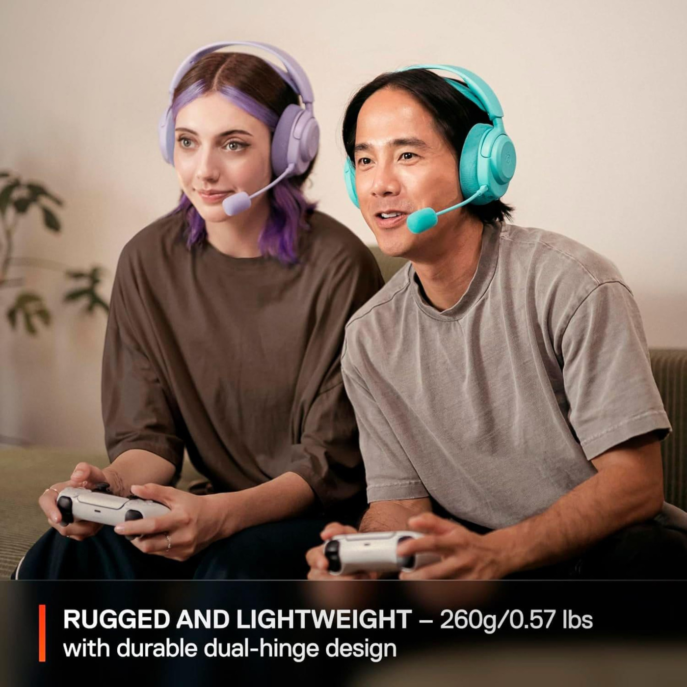 Игровая гарнитура SteelSeries Arctis Nova 3P Wireless MultiPlatform Aqua (61688)