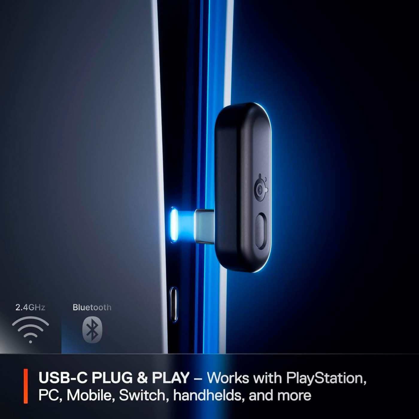 Игровая гарнитура SteelSeries Arctis Nova 3P Wireless MultiPlatform Aqua (61688)