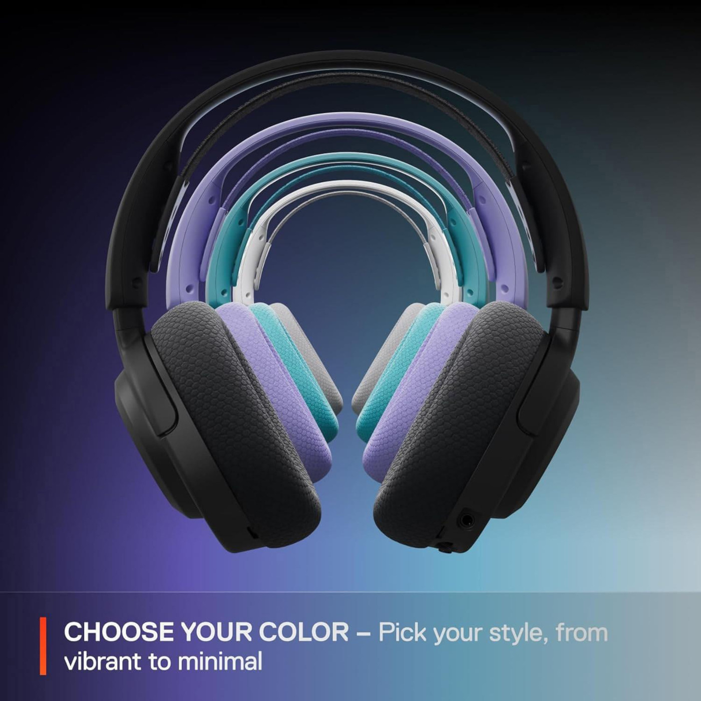 Игровая гарнитура SteelSeries Arctis Nova 3P Wireless MultiPlatform Lavender (61692)