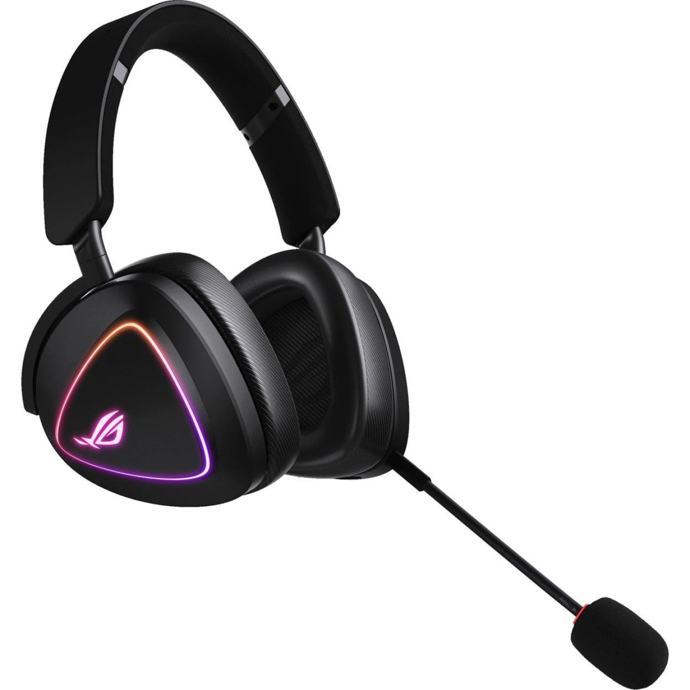 Бездротова гарнітура ASUS ROG Delta II BT/WL RGB Black (90YH03W0-BHUA00)