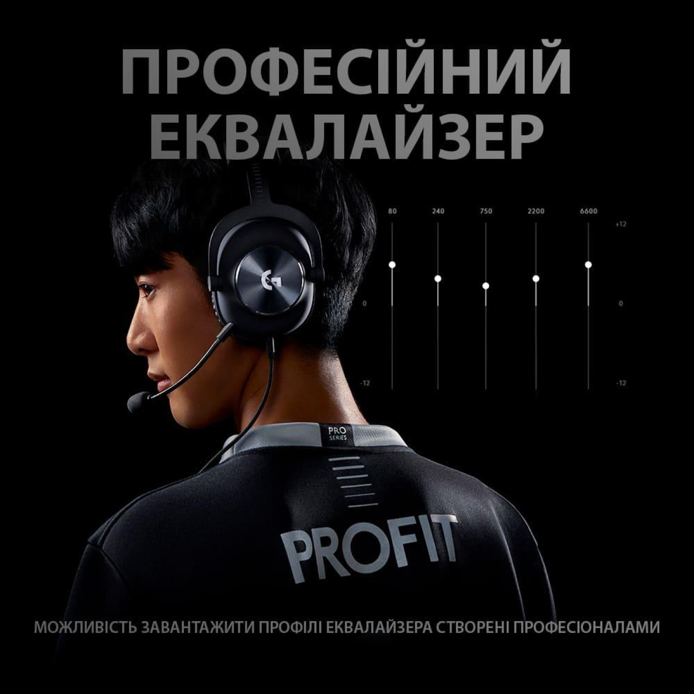 Ігрова гарнітура Logitech G Pro X Gaming Headset Black (981-000818)