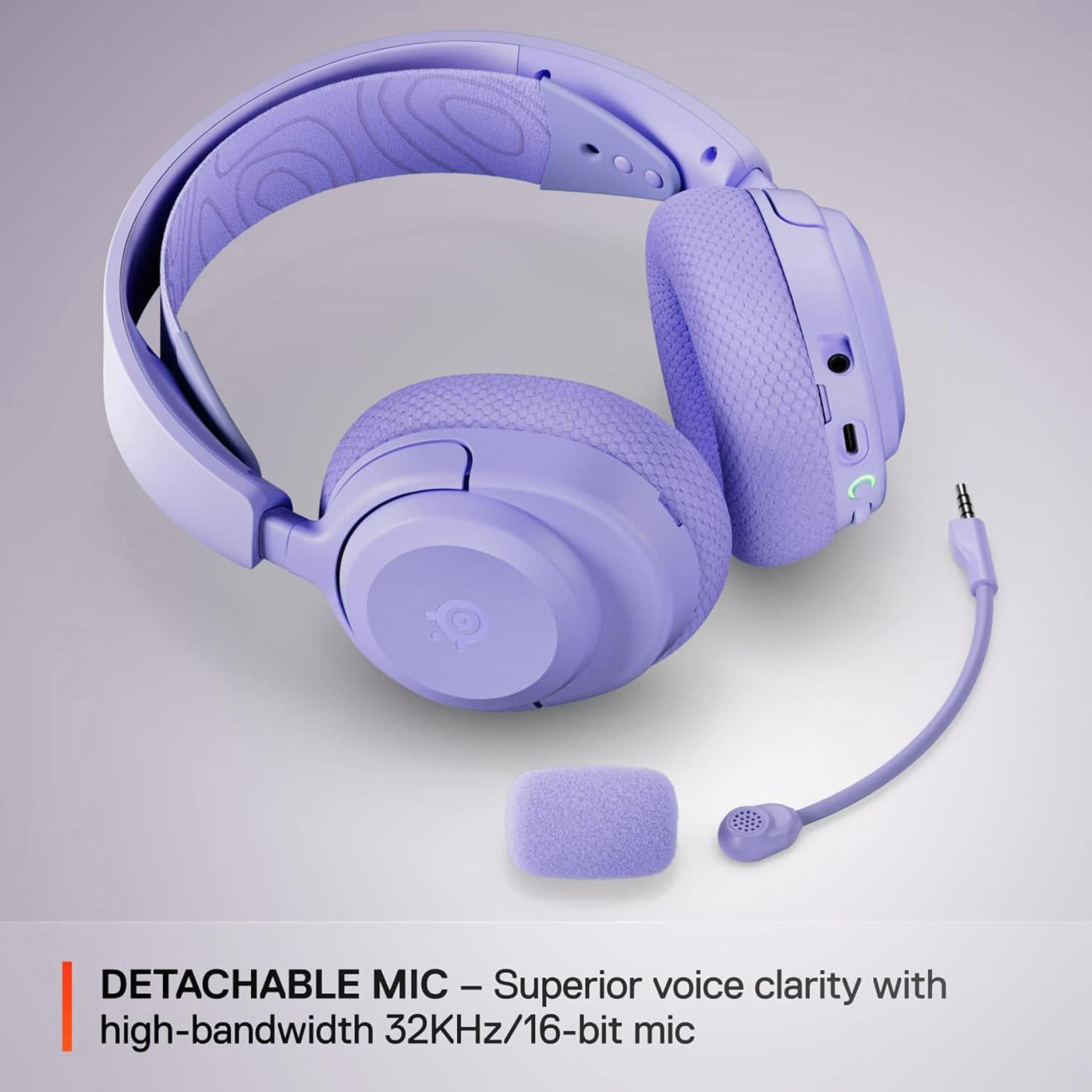 Игровая гарнитура SteelSeries Arctis Nova 3P Wireless MultiPlatform Lavender (61692)