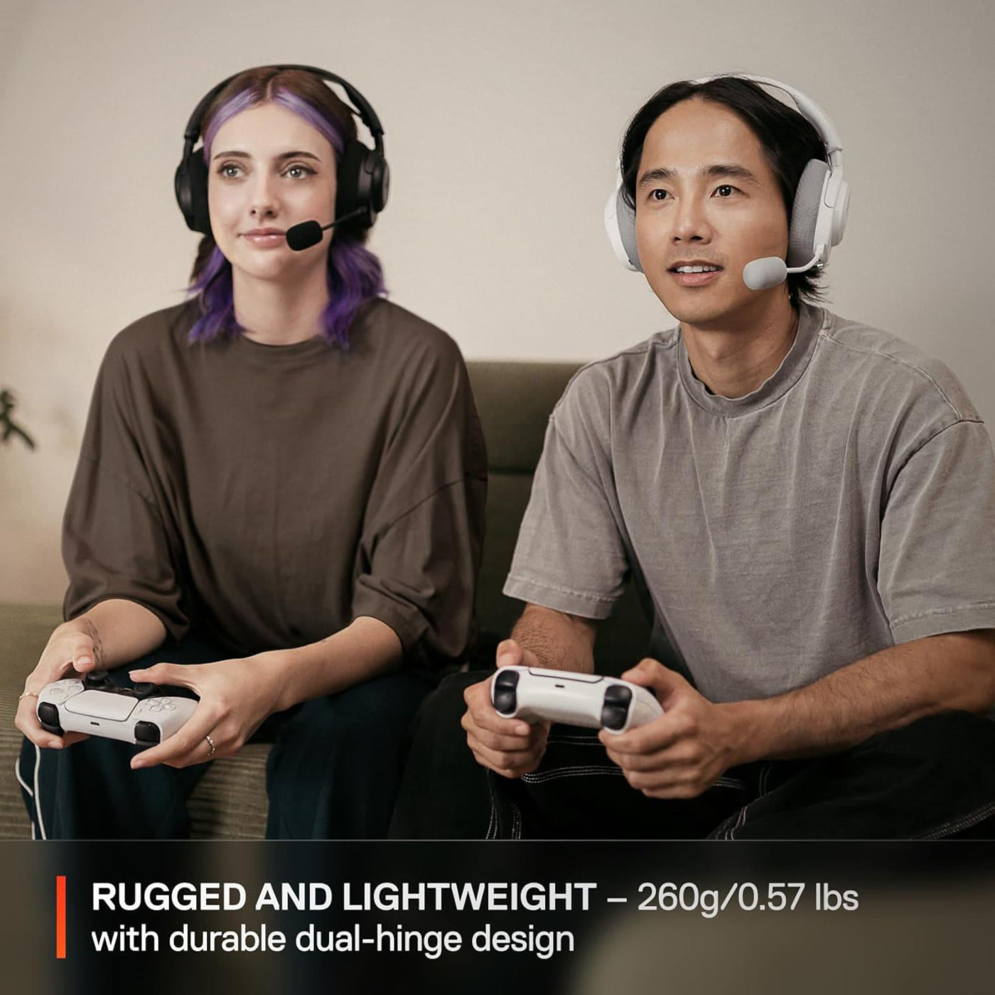 Игровая гарнитура SteelSeries Arctis Nova 3P Wireless MultiPlatform White (61687)