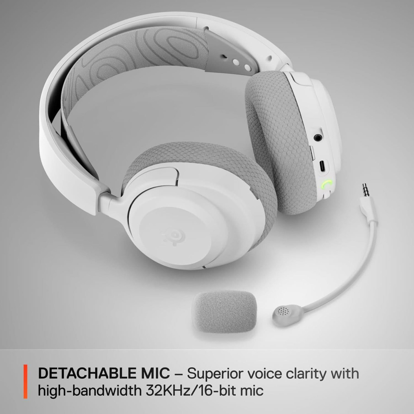 Игровая гарнитура SteelSeries Arctis Nova 3P Wireless MultiPlatform White (61687)