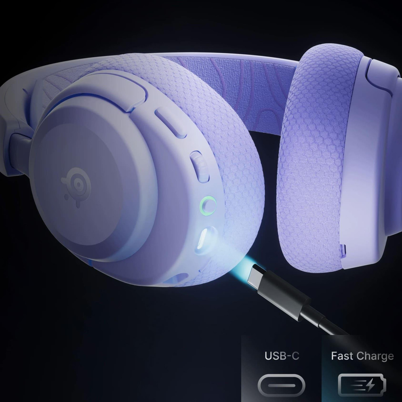 Игровая гарнитура SteelSeries Arctis Nova 3X Wireless MultiPlatform/Xbox Lavender (61693)