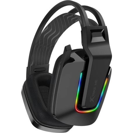 Ігрова гарнітура Xtrike Me GH-712 USB+3.5мм RGB Black (GH-712)