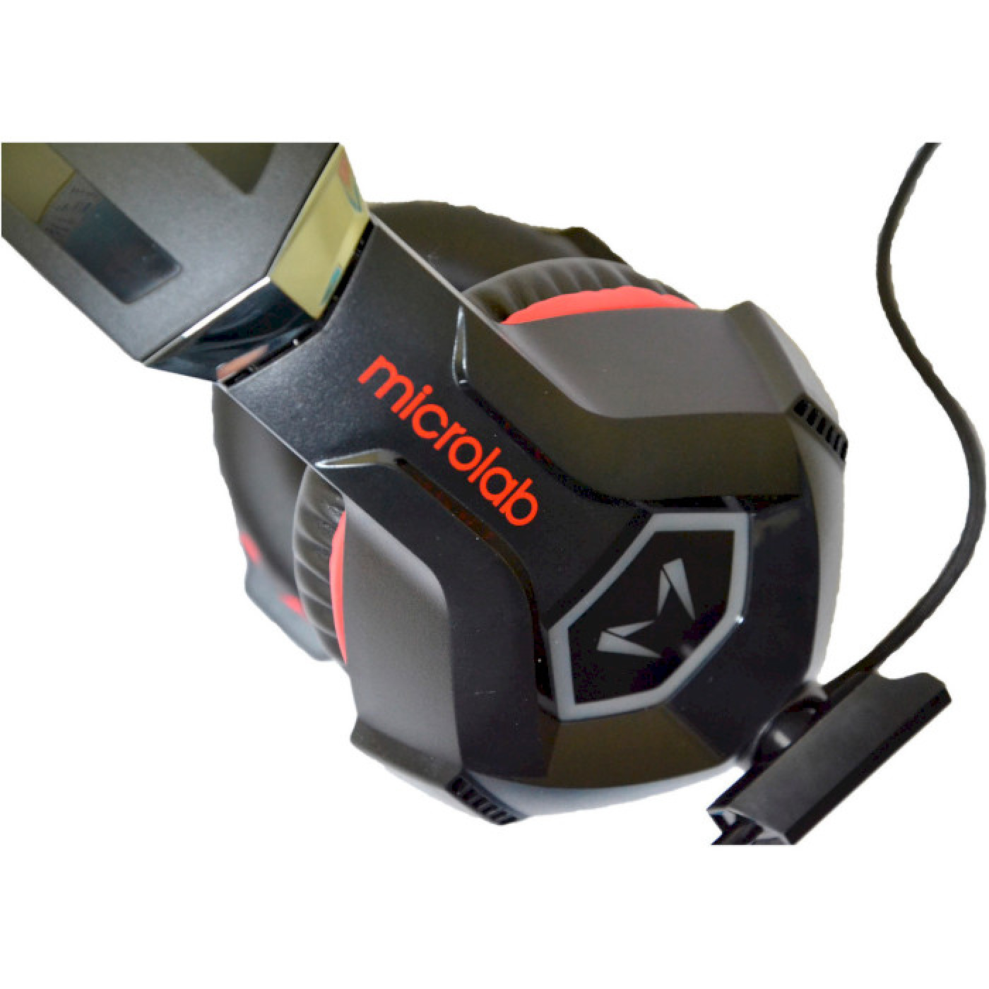 Ігрова гарнітура Microlab G7 Black-Red (G7_b+r)
