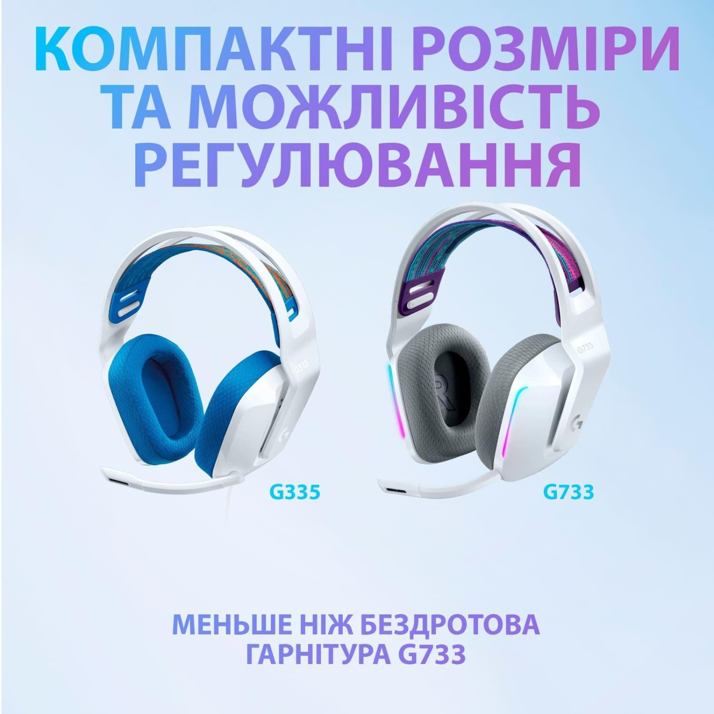 Ігрова гарнітура Logitech G335 Wired Gaming Headset White (981-001018) Б/в