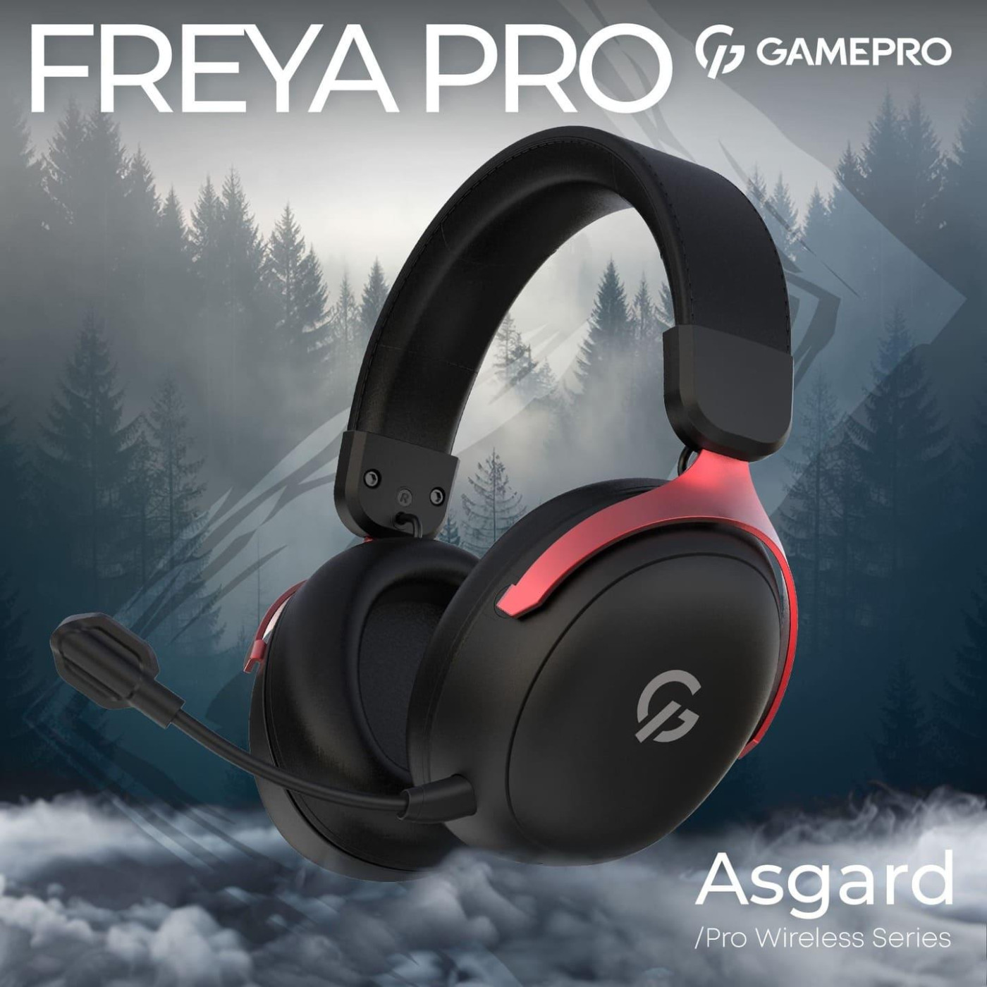 Игровая гарнитура GamePro Asgard Freya Pro (HSW201BR)