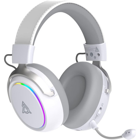 Ігрова гарнітура Ajazz AHM10 Max White (AHM10-MAX-W)