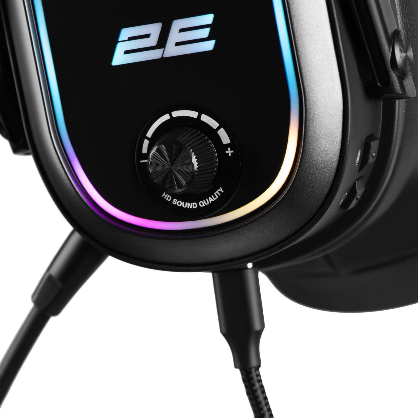 Игровая гарнитура 2E GAMING HG320 V2 7.1 USB-A RGB Black (2E-HG320V2BK-7.1)