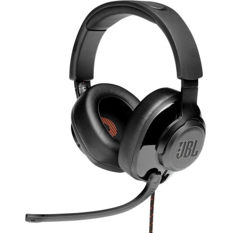 Ігрова гарнітура JBL Quantum 200 Black (JBLQUANTUM200BLK)