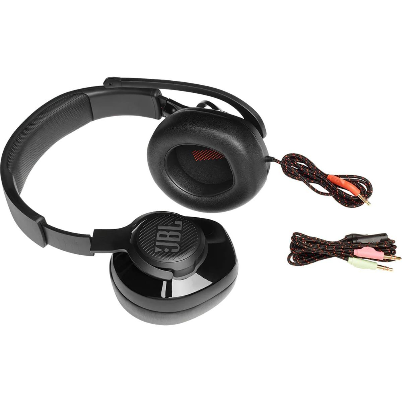 Ігрова гарнітура JBL Quantum 200 Black (JBLQUANTUM200BLK)