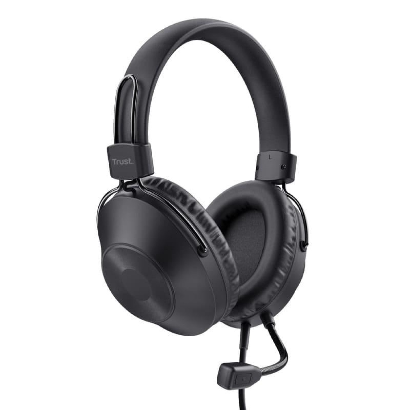 Ігрова гарнітура Trust Ozo, Black, 3.5 мм, микрофон, регулятор громкости, динамики 40 мм, 32 Ом, 2.5 м (24589) (24589_TRUST)