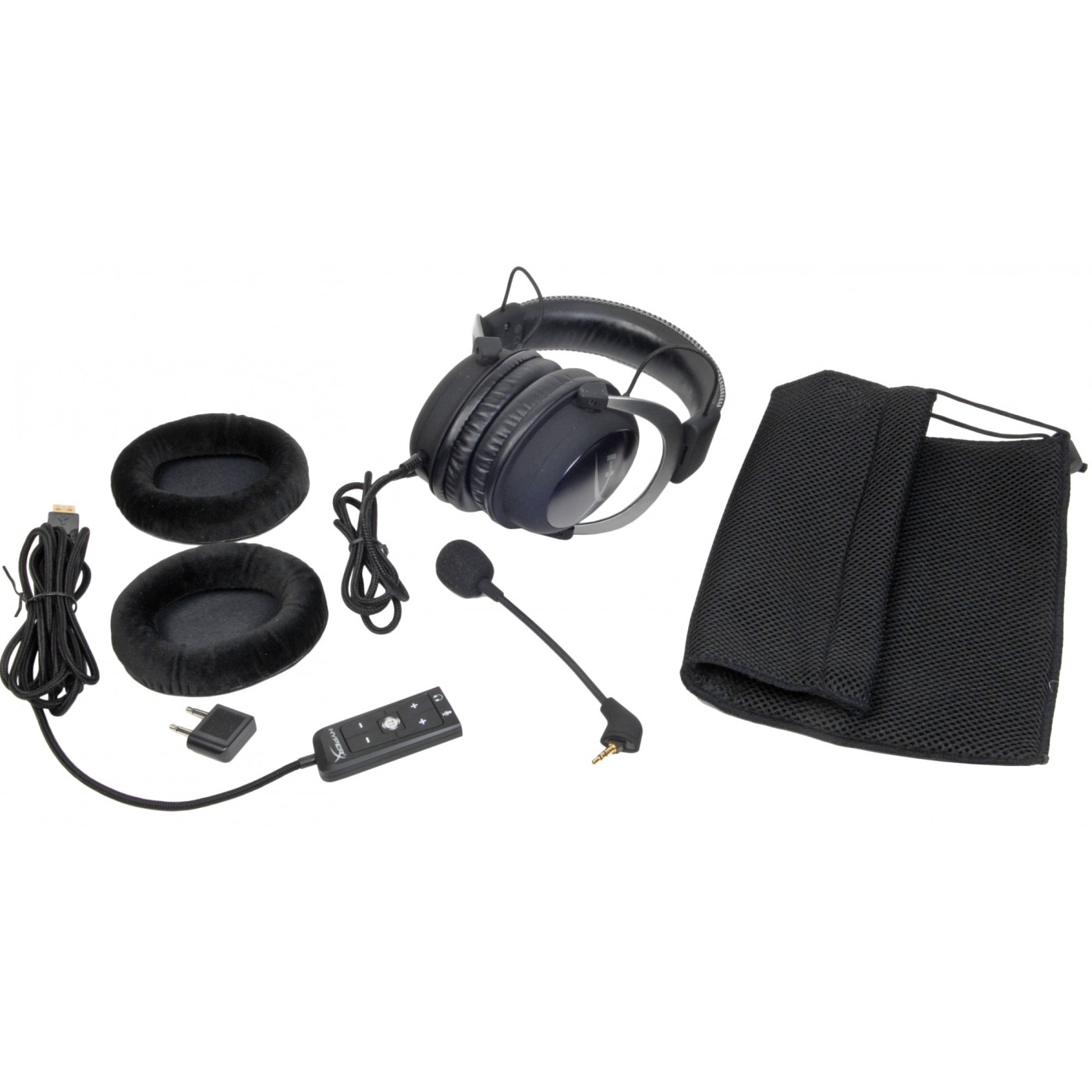 Комп'ютерна гарнітура Kingston HyperX Cloud II Gun Metal Black (KHX-HSCP-GM)