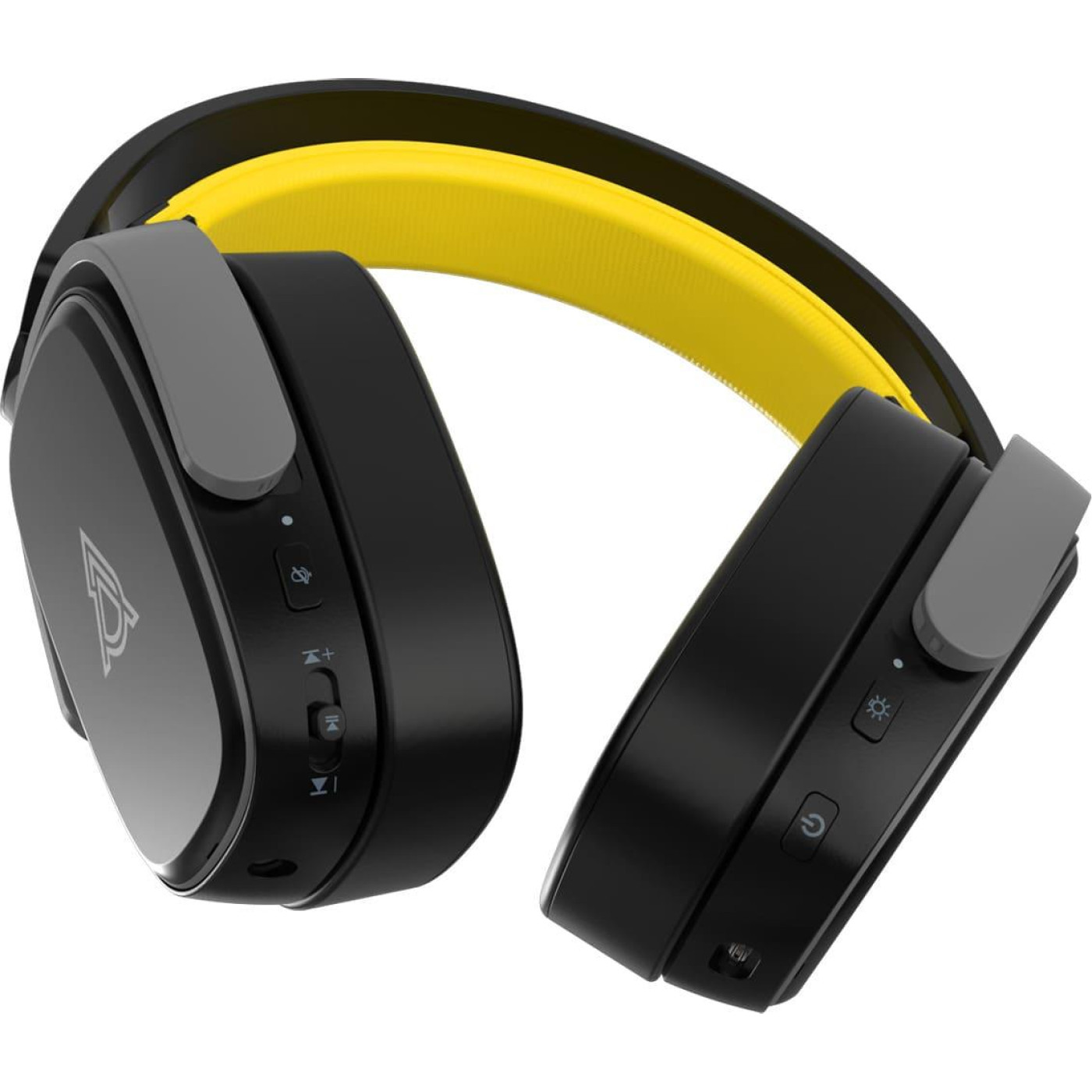 Игровая гарнитура Ajazz AHM09 MAX Black Gray Yellow (AHM09-MAX-BGY) U1