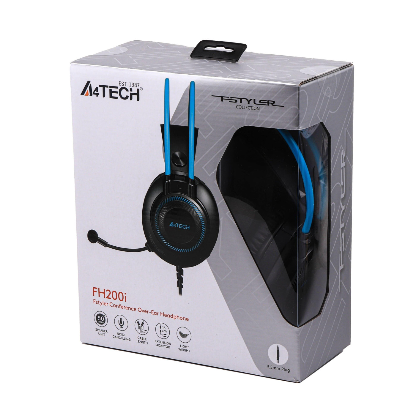 Игровая гарнитура A4Tech FH200i USB Blue (FH200i Blue -old)