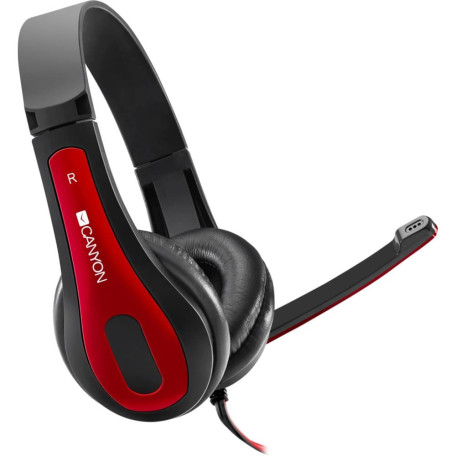 Игровая гарнитура Canyon CNS-CHSC1BR Black-Red (CNS-CHSC1BR)