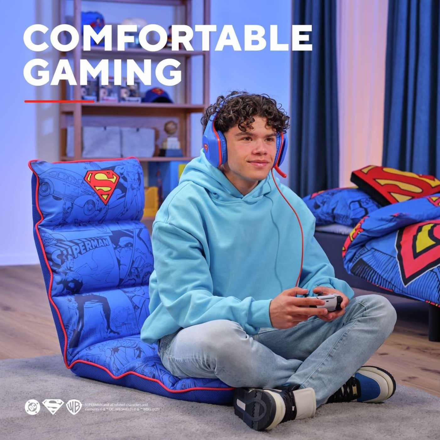 Игровая гарнитура Trust GXT415SM Zirox Superman Edition Blue (25738_TRUST)