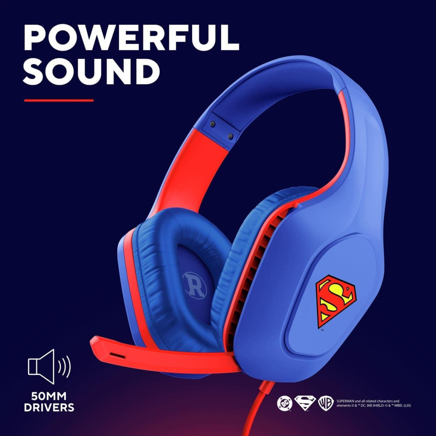 Игровая гарнитура Trust GXT415SM Zirox Superman Edition Blue (25738_TRUST)