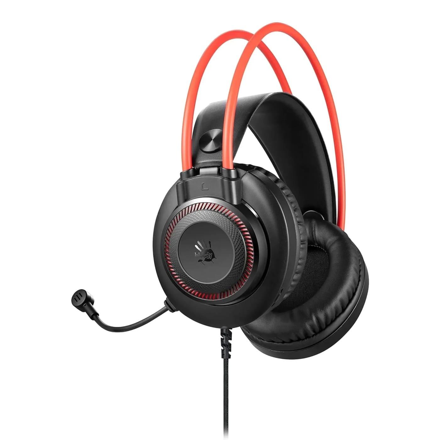 Ігрова гарнітура Bloody A4Tech G200S Black Red (G200S Black+Red)