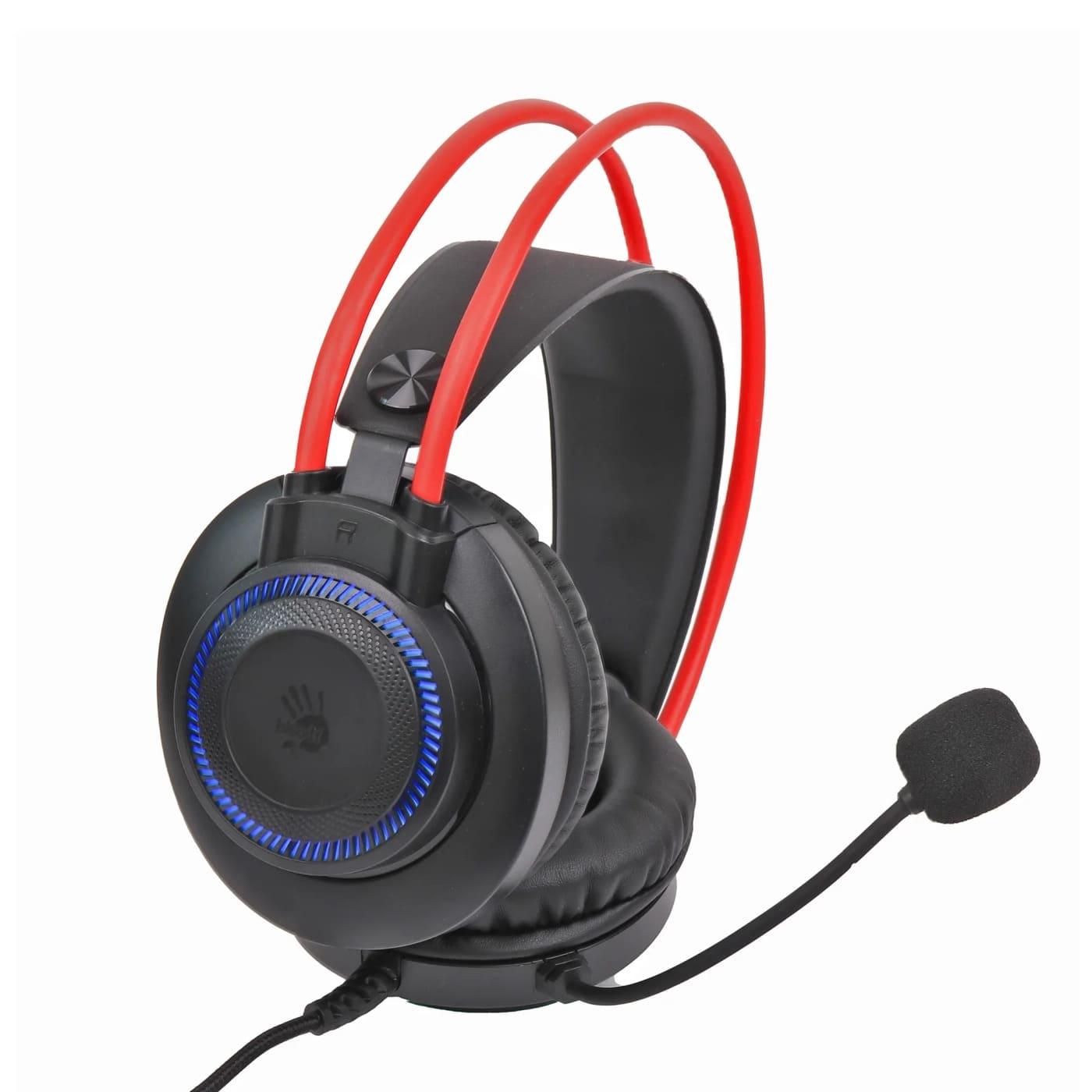 Ігрова гарнітура Bloody A4Tech G200S Black Red (G200S Black+Red)