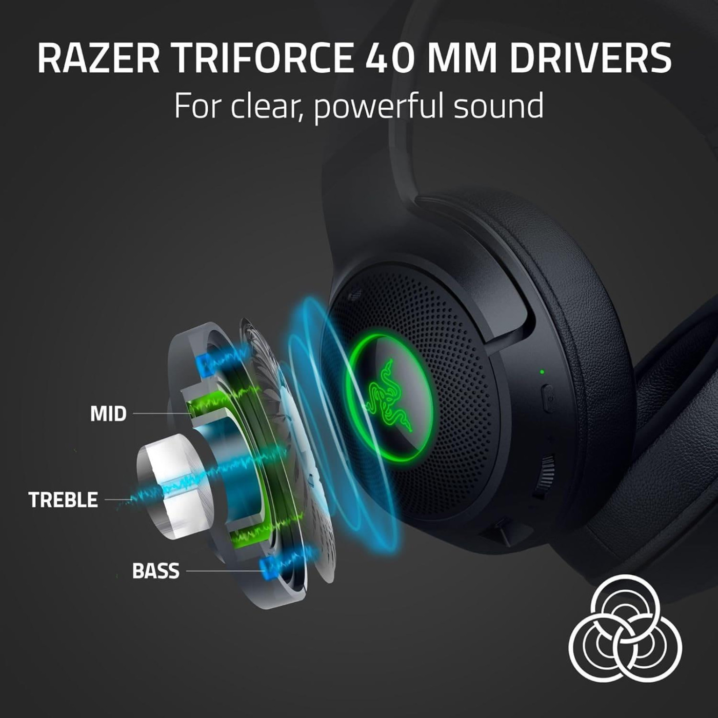 Ігрова гарнітура Razer Kraken Kitty V2 BT Black (RZ04-04860500-R3M1)