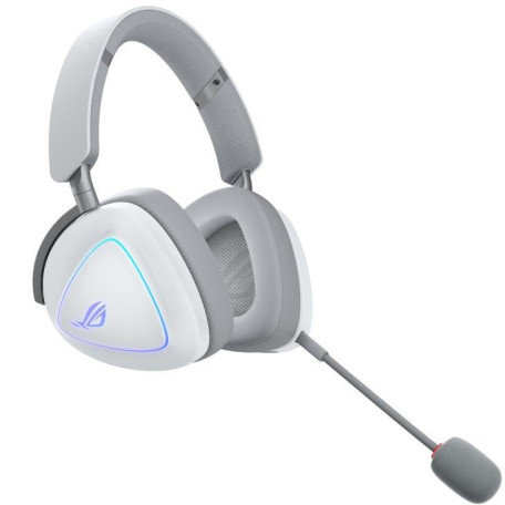Игровая гарнитура ASUS ROG Delta II BT/WL RGB Moonlight White (90YH03W0-BHUA10)