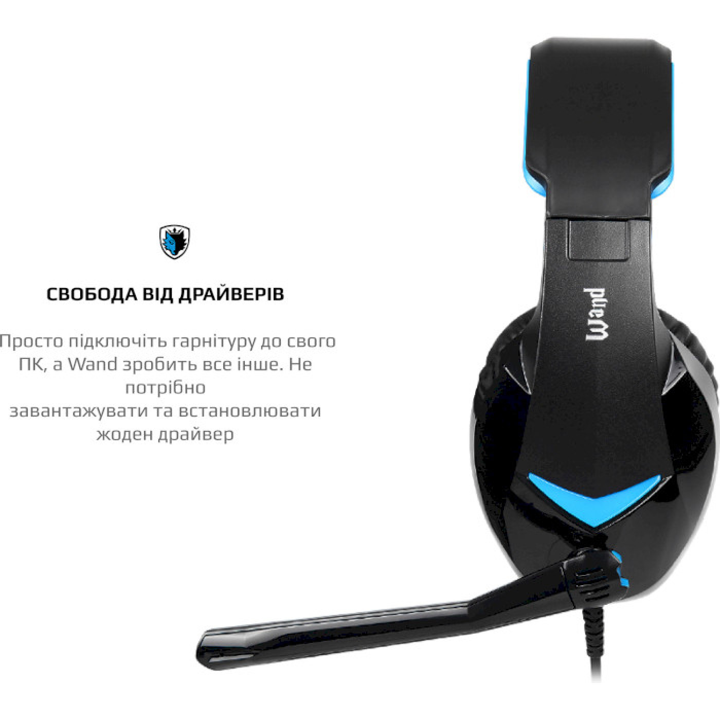 Игровая гарнитура Sades SA-914 Wand Black/Blue LED (sa914bku)