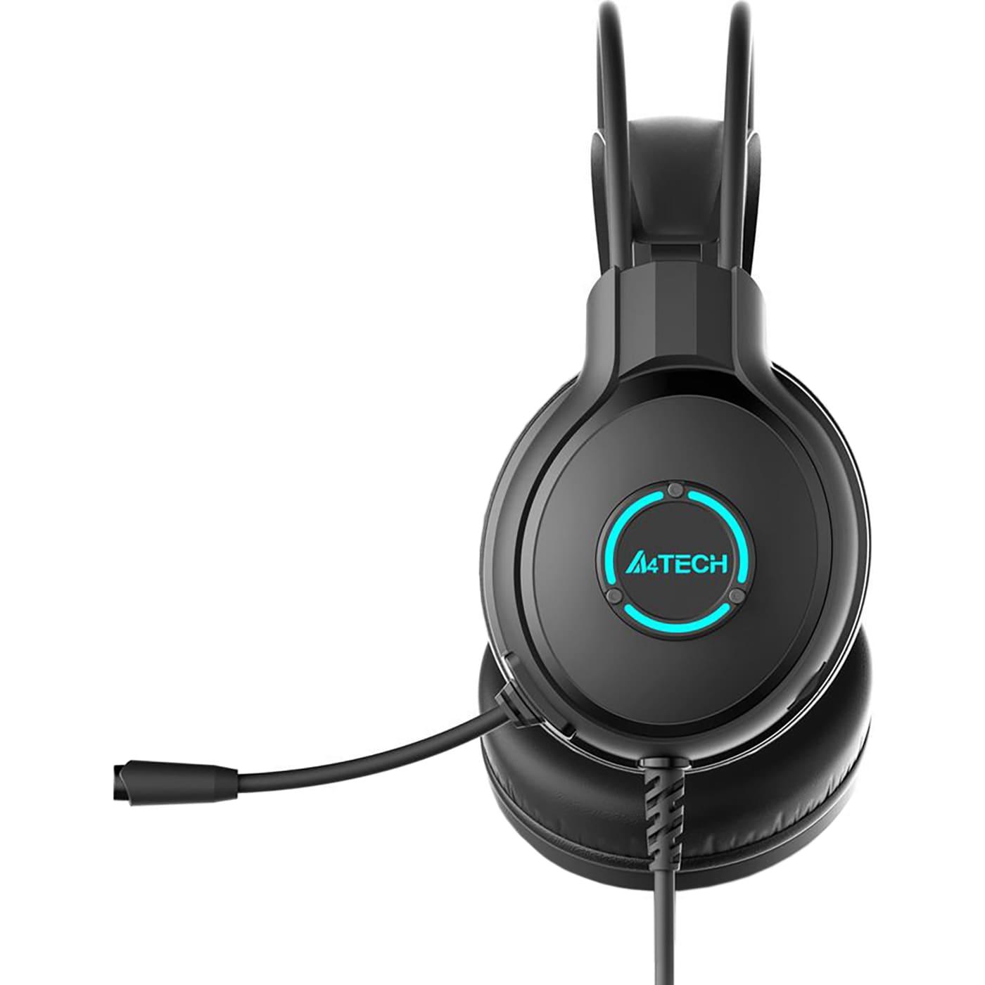 Игровая гарнитура A4Tech Fstyler FH300U USB Black (FH300U (Black))