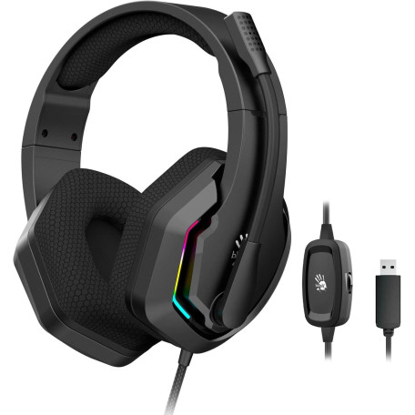 Ігрова гарнітура Bloody A4Tech G260 USB Black (G260 (Black))