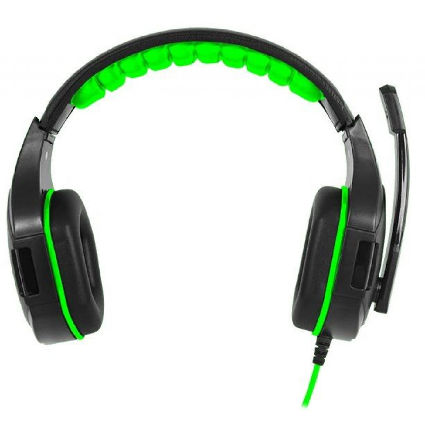 Игровая гарнитура Gemix N1 Black-Green Gaming (N1 Black-Green Gaming)