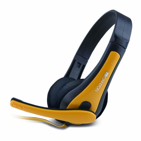 Игровая гарнитура Canyon CNS-CHSC1BY Black-Yellow (CNS-CHSC1BY)
