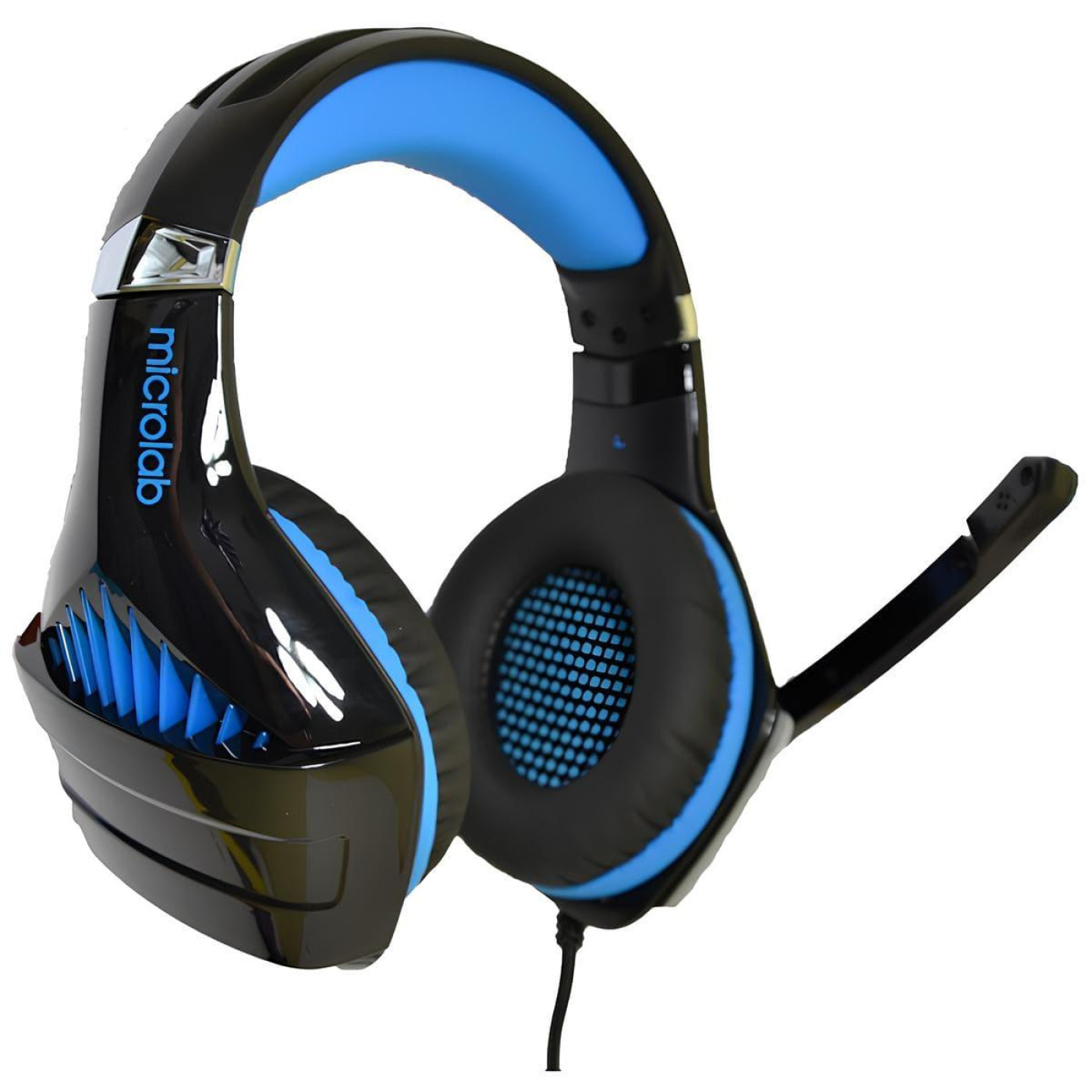 Ігрова гарнітура Microlab G6 Black-Blue (G6_b+b)