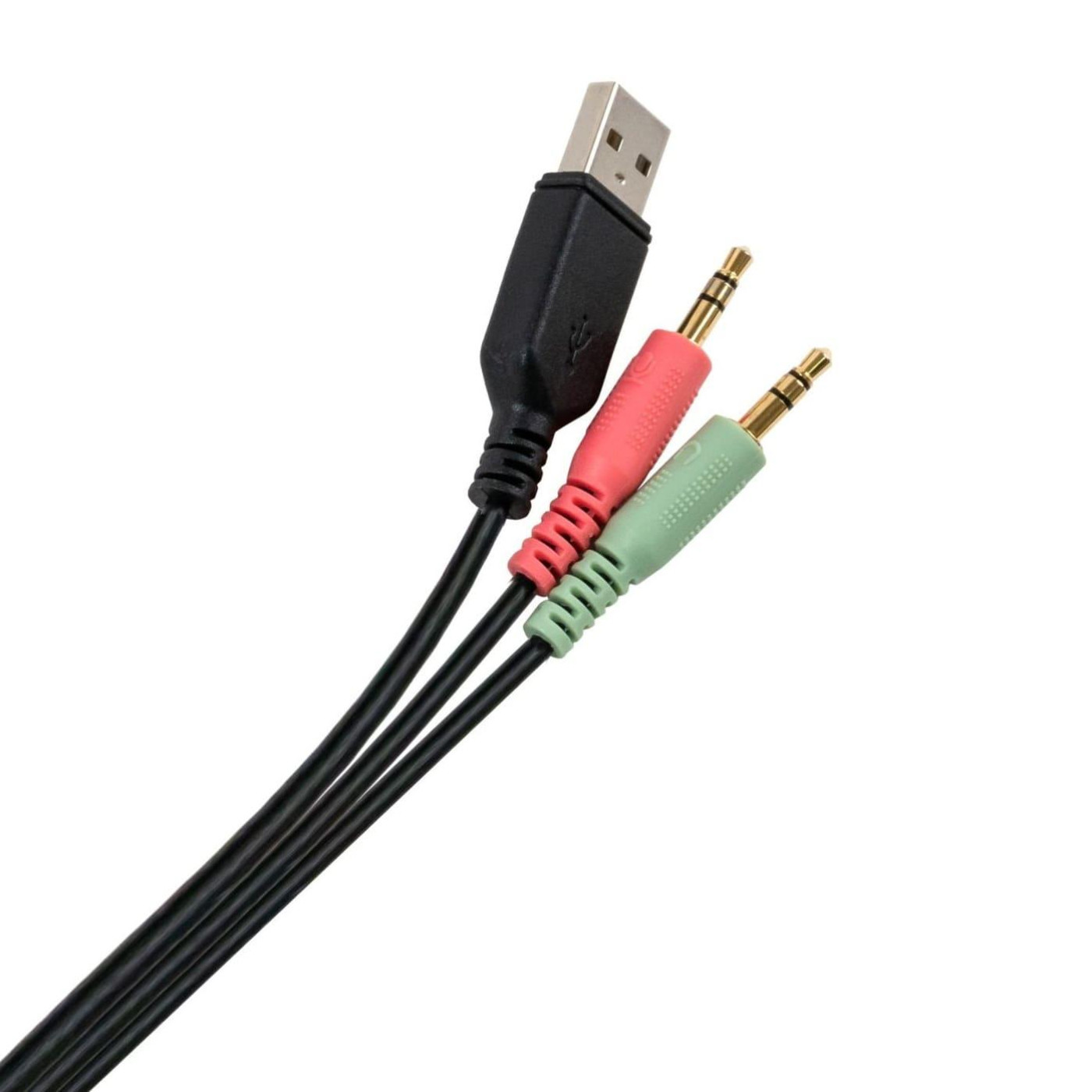 Ігрова гарнітура Vinga HSCU-100 Gaming LED Black (HSCU-100)