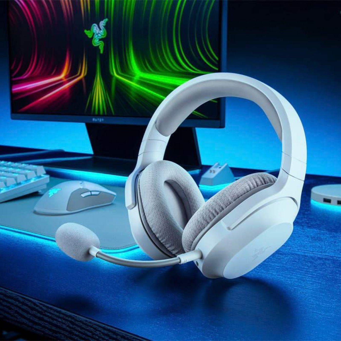 Ігрова гарнітура Razer Barracuda X 2022 Mercury (RZ04-04430200-R3M1)