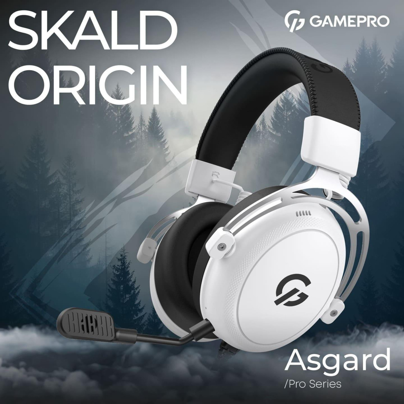 Игровая гарнитура GamePro Asgard Skald Origin White (HS850W)