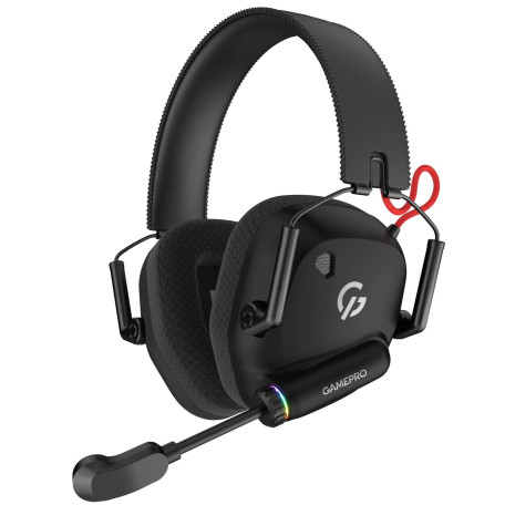 Ігрова гарнітура GamePro Genesis Mercury Pro 3-Mode Black (HSW120B)