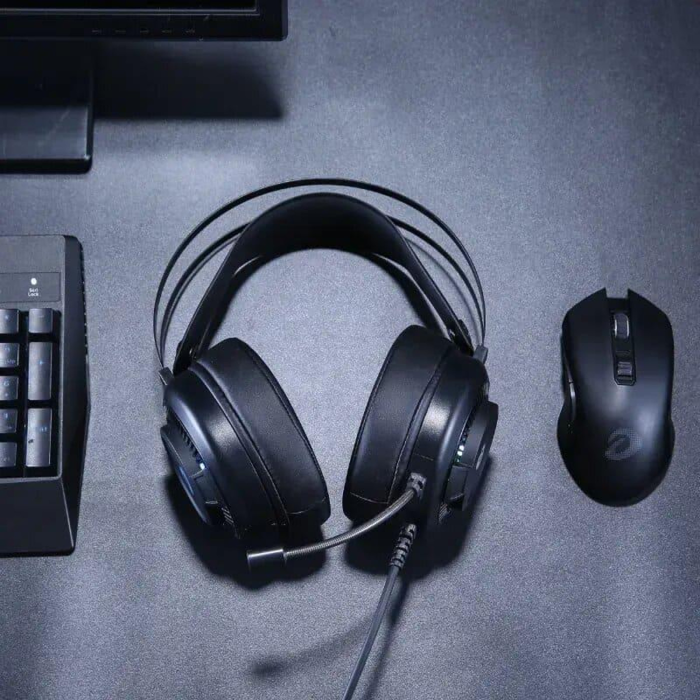 Игровая гарнитура DAREU EH416 Black (HS-EH416-BK)