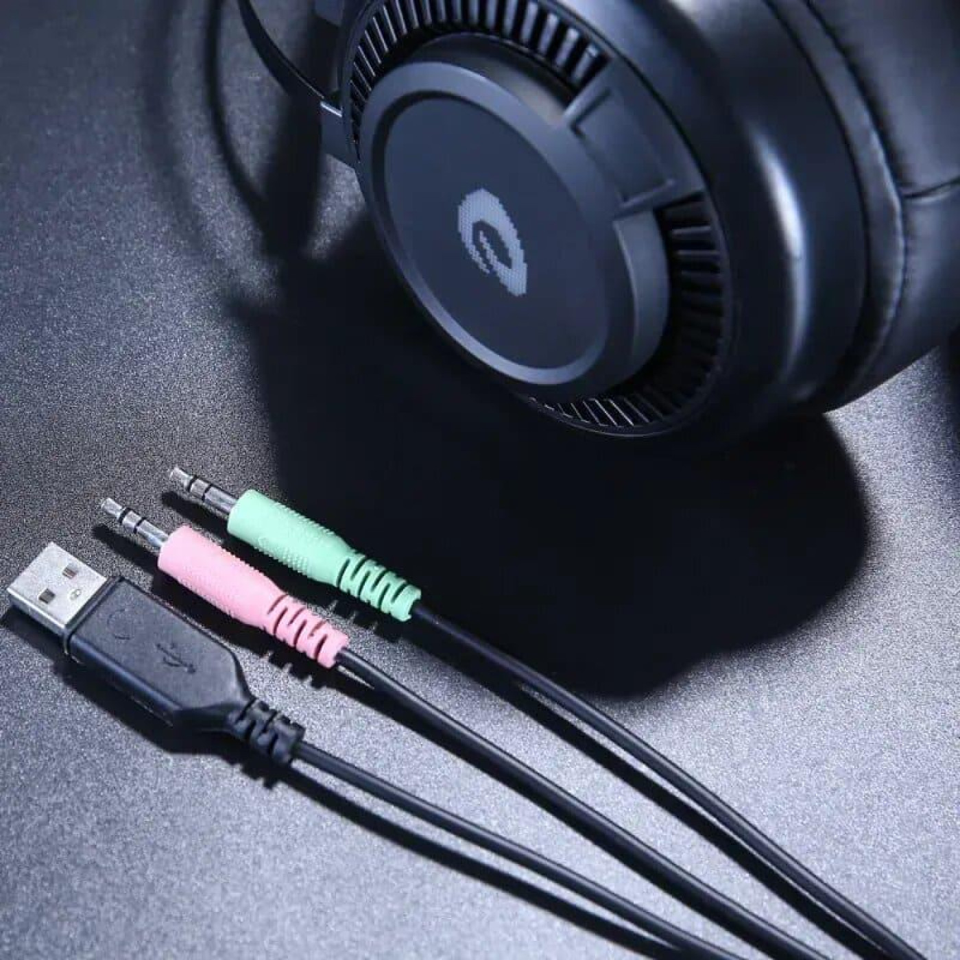 Игровая гарнитура DAREU EH416 Black (HS-EH416-BK)