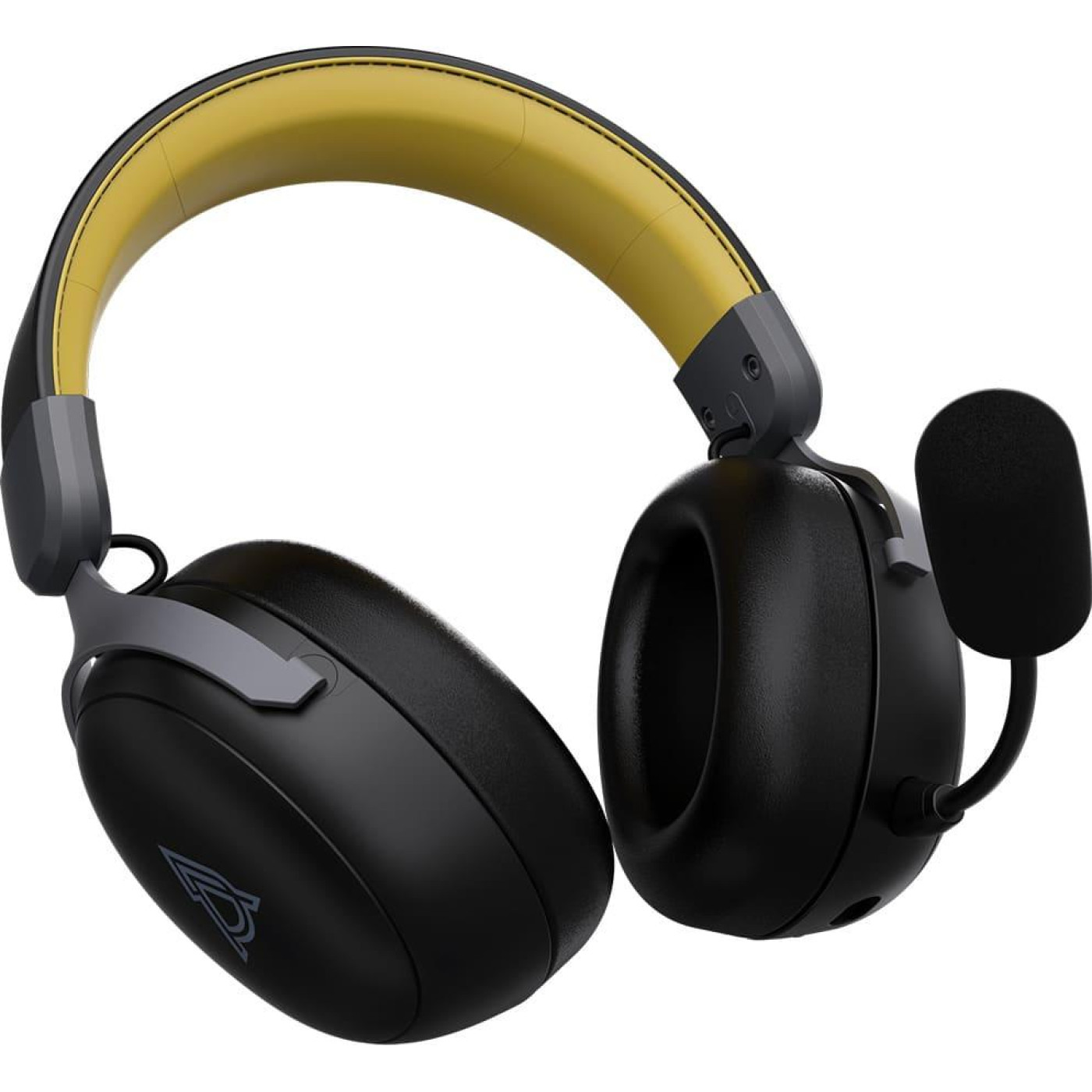 Игровая гарнитура Ajazz AHM08 MAX Black Gray Yellow (AHM08-MAX-BGY)