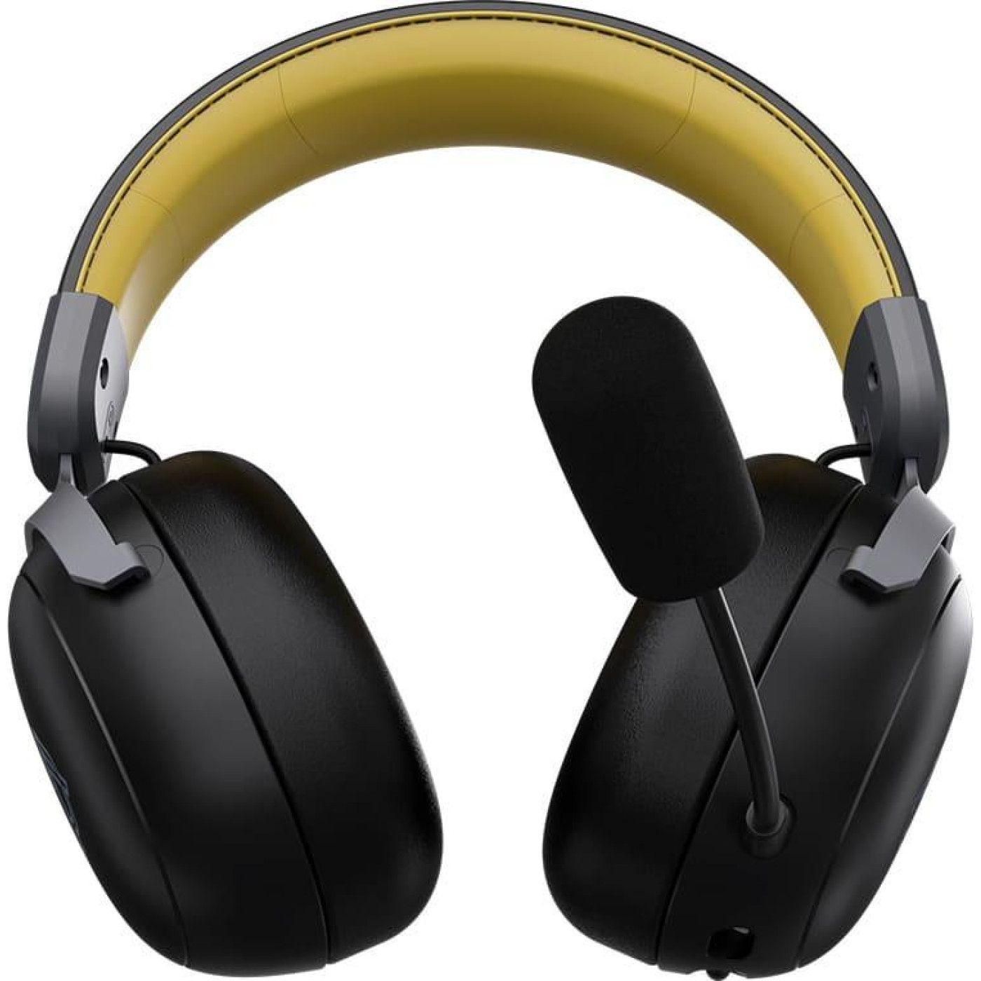 Игровая гарнитура Ajazz AHM08 MAX Black Gray Yellow (AHM08-MAX-BGY)