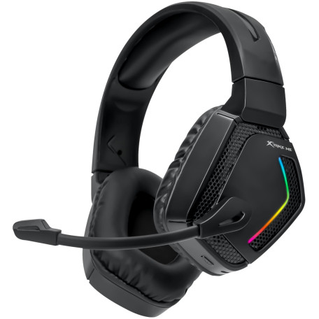 Ігрова гарнітура Xtrike Me GH-512W XBOX/PS/PC Wireless RGB Black (GH-512W)