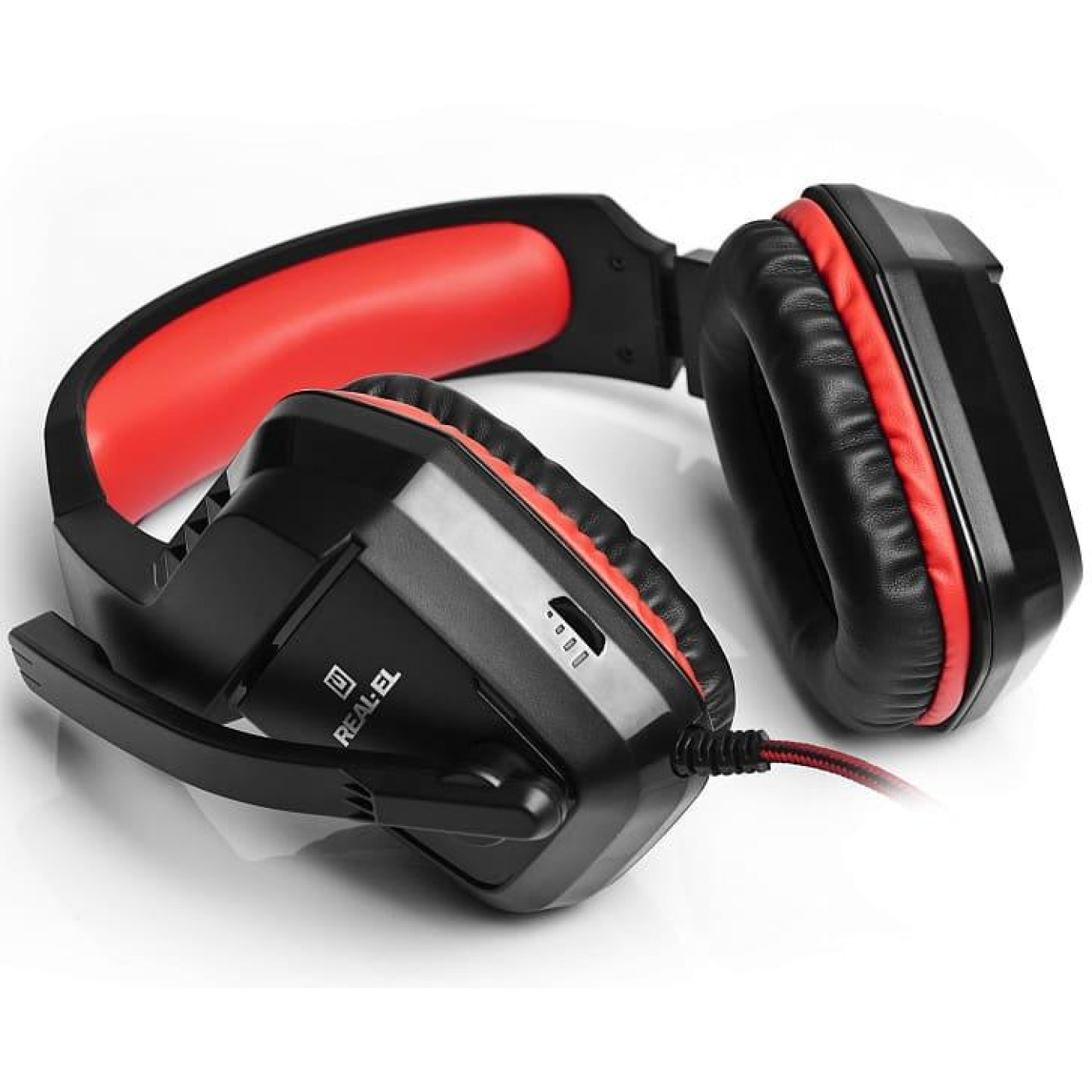 Ігрова гарнітура Real-EL GDX-7550 Bblack-Red (GDX-7550 Bblack-Red)