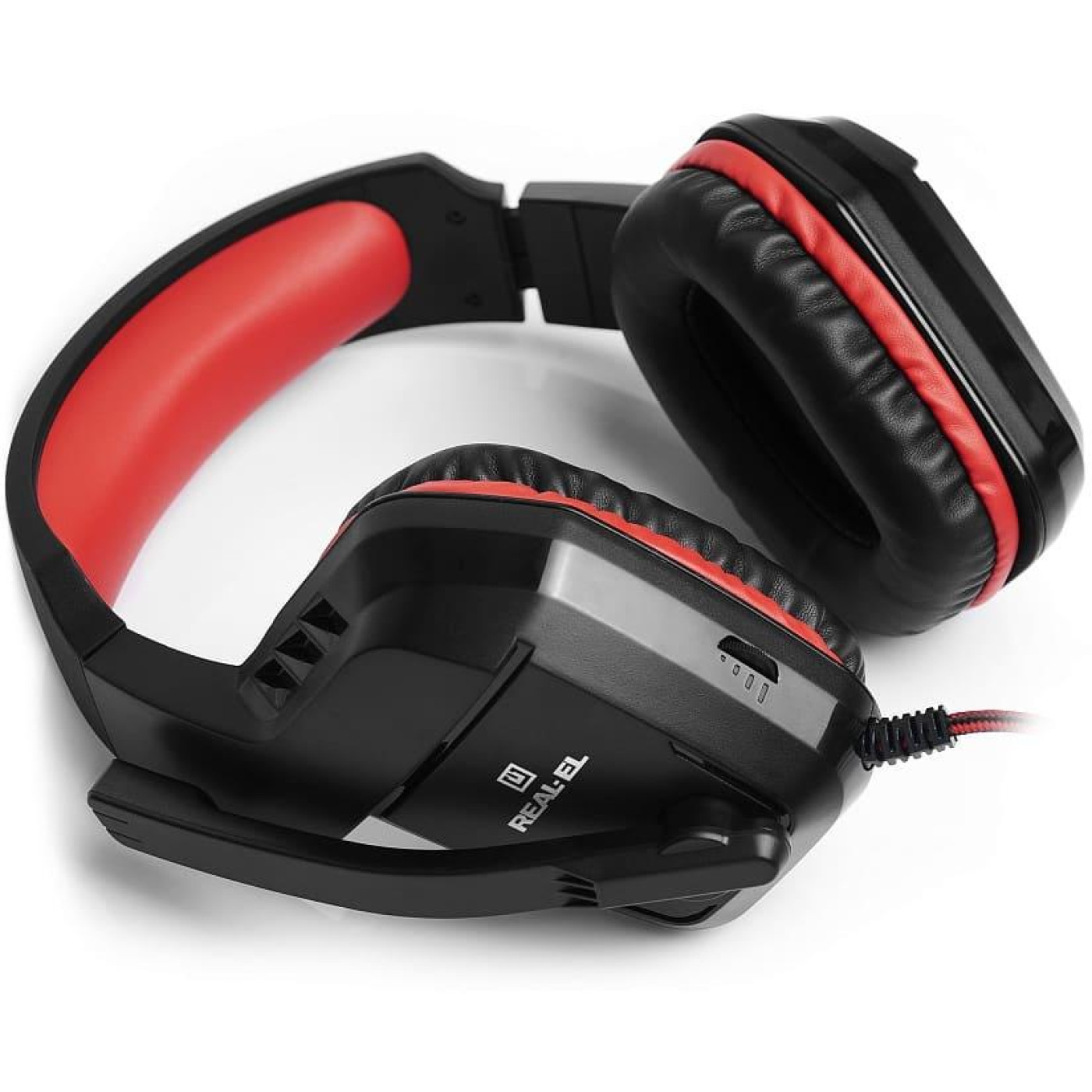 Ігрова гарнітура Real-EL GDX-7550 Bblack-Red (GDX-7550 Bblack-Red)
